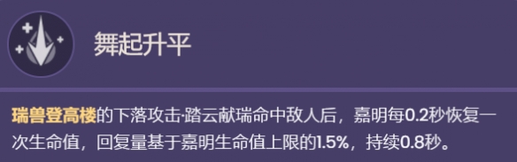 《原神》嘉明技能及天赋介绍！超可爱广东口音小狮子爱了呀