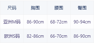 亚洲m码欧洲s码亚码对欧尺寸如何转换？如何确定自己尺码