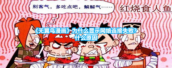 《无翼鸟漫画》为什么显示网络连接失败？什么原因