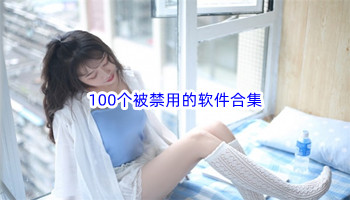 100个被禁用的软件合集